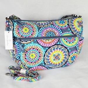 Vera Bradley Go Ahead Convertible Crossbody in Sunny Medallion NWT
